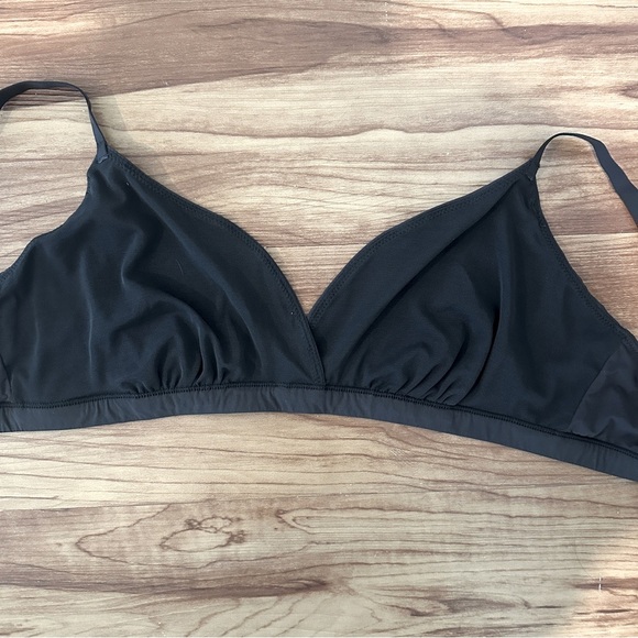 SKIMS Kim Kardashian Fits Everybody Crossover Bralette in Onyx Sz. 3X - Picture 9 of 10